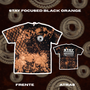 STAY FOCUSED BLACK ORANGE