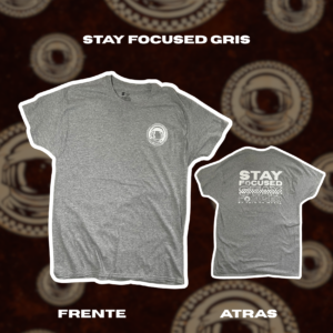 STAY FOCUSED GRIS CLARO